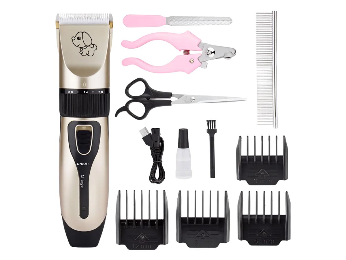 Máquina corta pelo USB · kit, kit completo